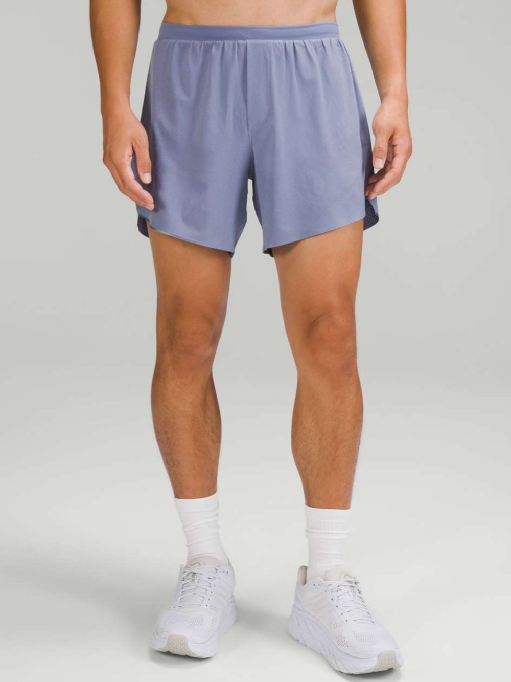 Lululemon fast and free lined short 6” XXL peri purple swift shorts with liner